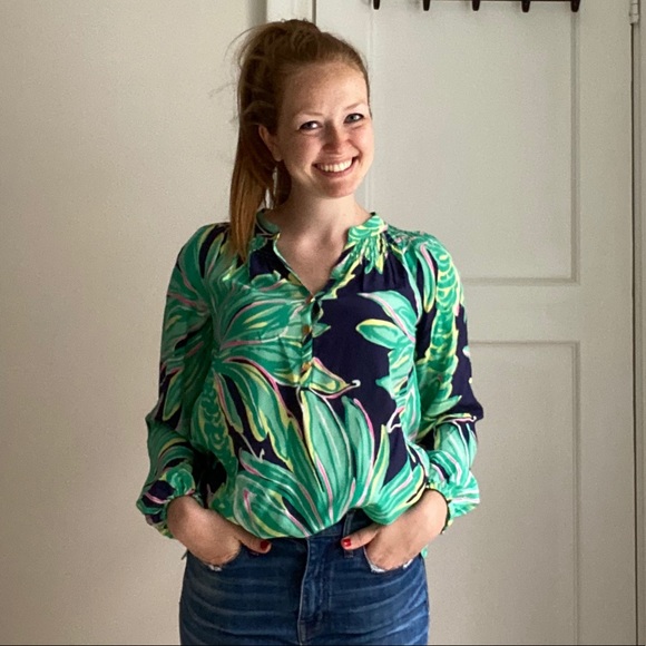 Lilly Pulitzer Tops - Lilly Pulitzer floral top